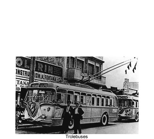 trolebus en buenos Aires